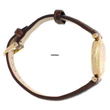 Thumbnail von Damenarmbanduhr mit Faberge Wappen Gravur und Brillant Index Quarz aus 585 Gelbgold mit Gebrauchsspuren