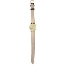 Thumbnail von Damenarmbanduhr mit Faberge Wappen Gravur und Brillant Index Quarz aus 585 Gelbgold mit Gebrauchsspuren