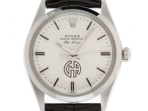  Rolex Air King Precision Ref.5500 1979 GA Zifferblatt original Box sehr gut Vintage 