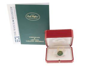 Thumbnail von Cartier Santos Galbée Lady PM Ref.1567 1996 original Box wie Neu Vintage