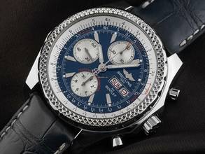 Thumbnail von Breitling Bentley GT for Bentley GT Chronograph Day-Date Ref.A13362 2010 original Box sehr gut Vintage