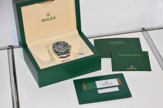 Thumbnail von Rolex Submariner Date 116610LV green Hulk LC100