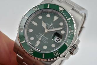Thumbnail von Rolex Submariner Date 116610LV green Hulk LC100