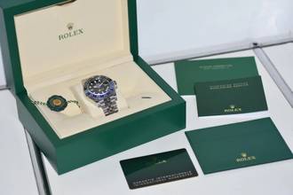 Thumbnail von Rolex GMT-Master II Automatik 126710BLNR Batgirl Full Set