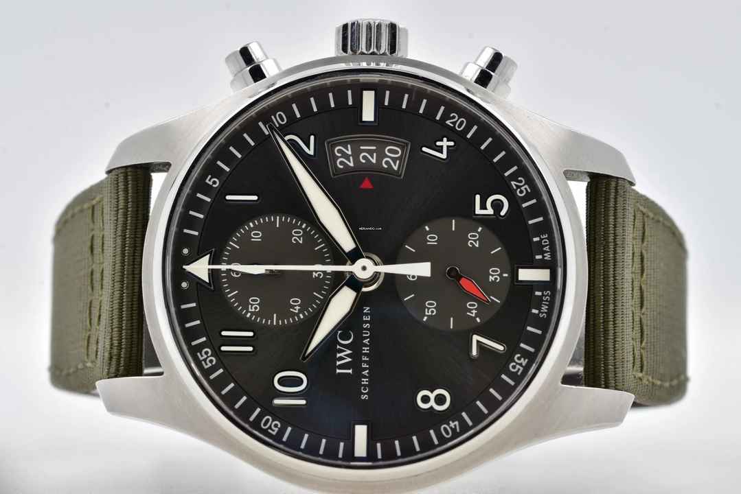  IWC Fliegeruhr Spitfire Chronograph Fliegerchronograph Pilot Chronograph Spitfire Flyback IW387802 