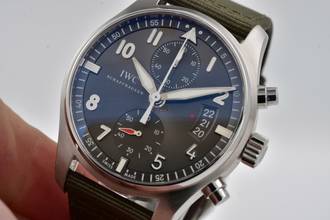 Thumbnail von IWC Fliegeruhr Spitfire Chronograph Fliegerchronograph Pilot Chronograph Spitfire Flyback IW387802