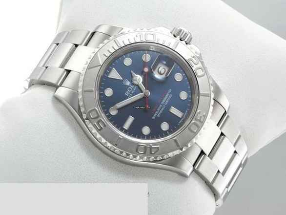  Rolex Yacht-Master 40 116622 2013 Lc100 Stahl Platin 40mm Rehaut Chromalight Automatik 