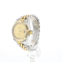 Thumbnail von Rolex Lady-Datejust 26 Jubilee Fluted Steel/Gold Arabic Gold Dust Diamond Dial