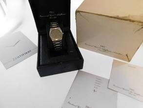 Thumbnail von IWC Ingenieur Automatic Sl Automatic 35mm Herrenuhr super selten mit original Box Millimeter Papier Zifferblatt Uhr im Traumzustand !