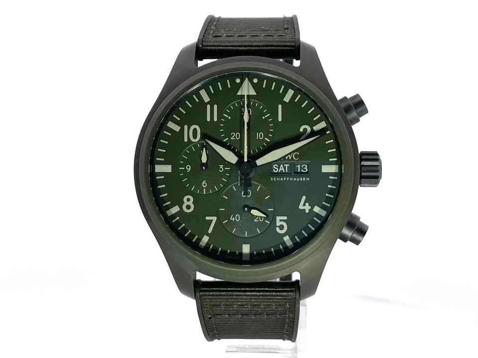  IWC Fliegeruhr Chronograph Top Gun Pilots Watch Chronograph Top Gun Woodland Edition IW389106 