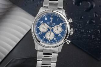 Thumbnail von Breitling Navitimer 8 Chronograph Stahl Automatik Herrenuhr AB011713 B&P 2019