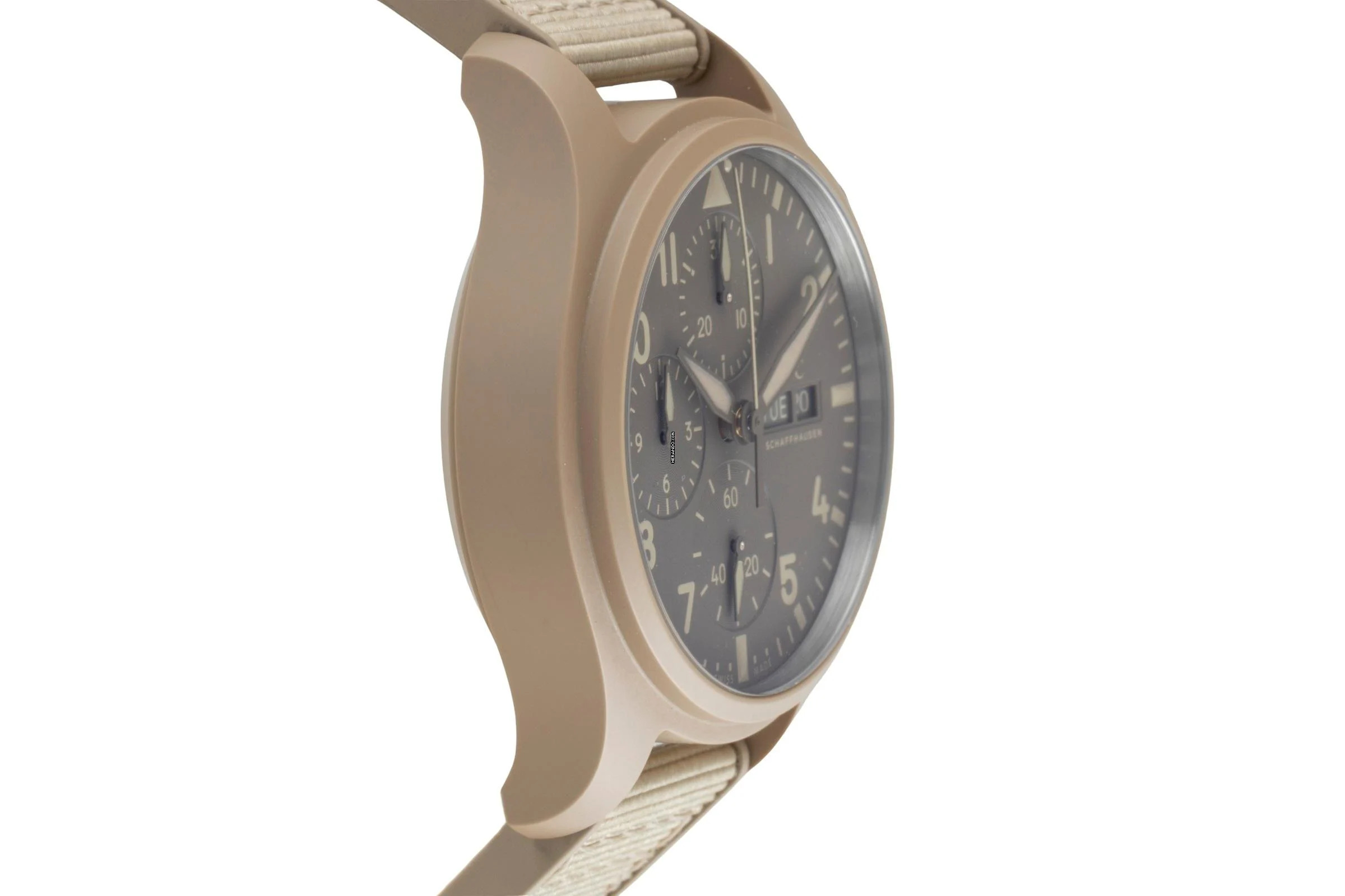 Thumbnail von IWC Fliegeruhr Chronograph Top Gun Pilots Watch Chronograph 41 TOP GUN Mojave Desert Ref. IW389402 Papiere