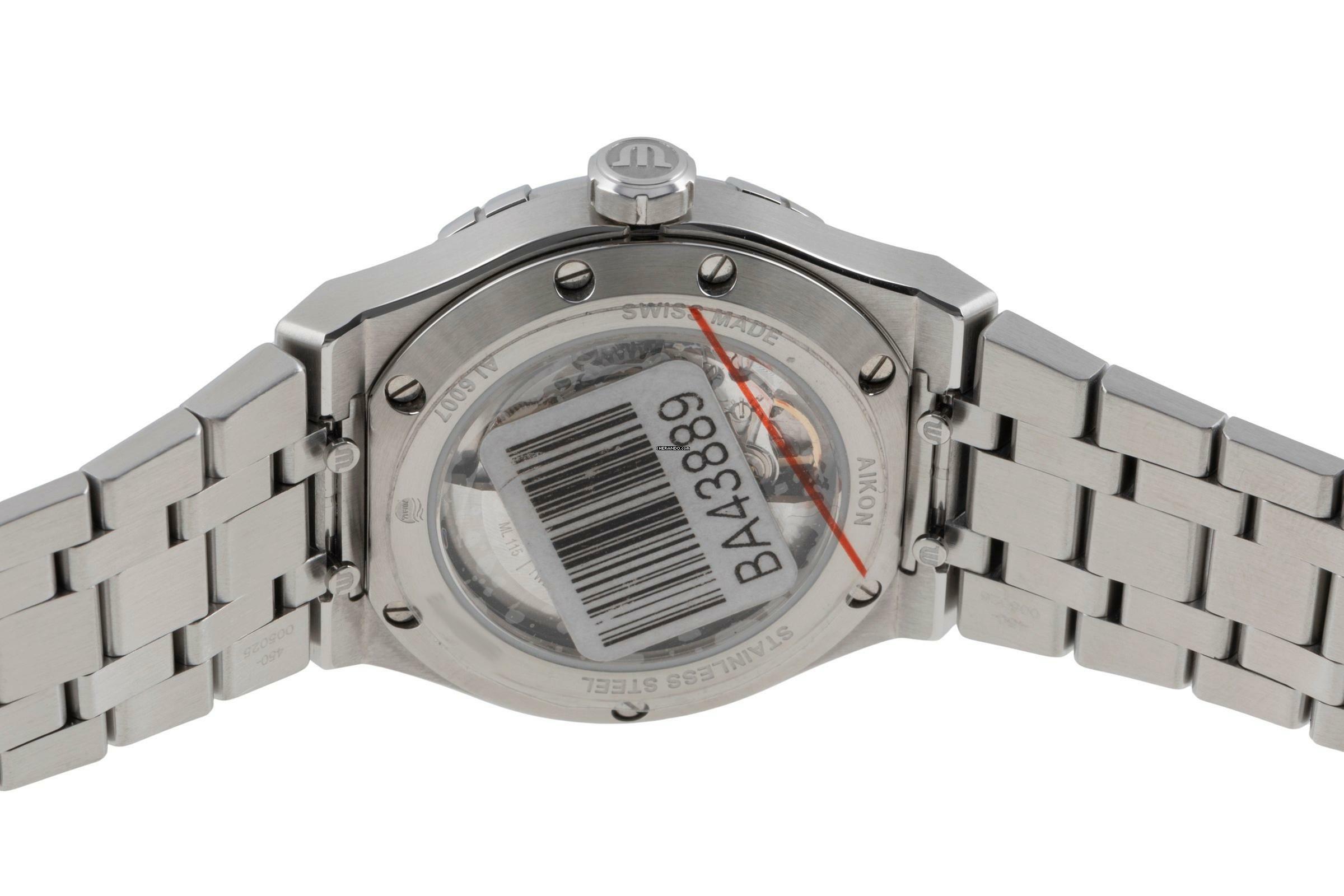 Thumbnail von Maurice Lacroix AIKON Stahl Automatik Herrenuhr Ref AI 6007-SS002-630-1 B&P 2025