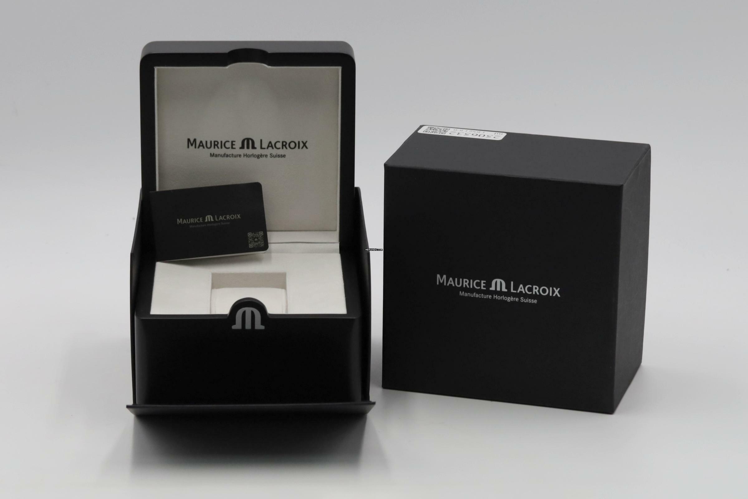 Thumbnail von Maurice Lacroix AIKON Stahl Automatik Herrenuhr Ref AI 6007-SS002-630-1 B&P 2025