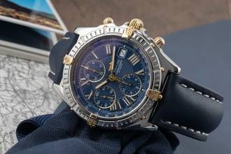 Thumbnail von Breitling Crosswind Chronograph Stahl / Gold Automatik Herrenuhr Ref. B13055