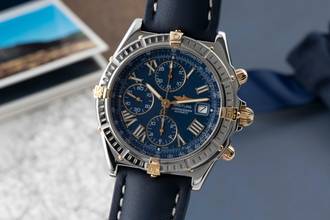 Thumbnail von Breitling Crosswind Chronograph Stahl / Gold Automatik Herrenuhr Ref. B13055