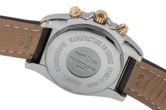 Thumbnail von Breitling Chronomat 41 Stahl / Gold Automatik MOP Dial Herrenuhr Ref. CB0140