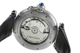 Thumbnail von Cartier Pasha 41 Automatik Datum Stahl Herrenuhr Ref. WSPA0010 Papiere 2021