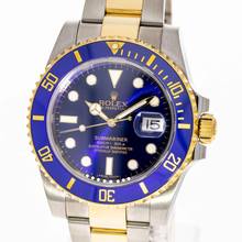 Thumbnail von Rolex Submariner Date 41 Steel Gold Blue – 126613lb – like NEW – 12/2024 Full Set Lc100