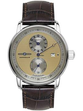  Zeppelin 8522-5 Herrenuhr Friedrichshafen Regulator 43mm 5ATM 