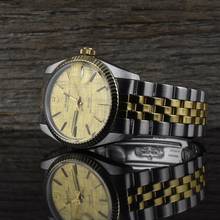 Thumbnail von Tudor Prince Oysterdate 75203 by Rolex Automatic Gold Linen Dial Tritium 1983