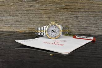 Thumbnail von Tudor Prince Oysterdate Princess Oysterdate 92413 NOS / UNGETRAGEN - Vintage B + P 2001