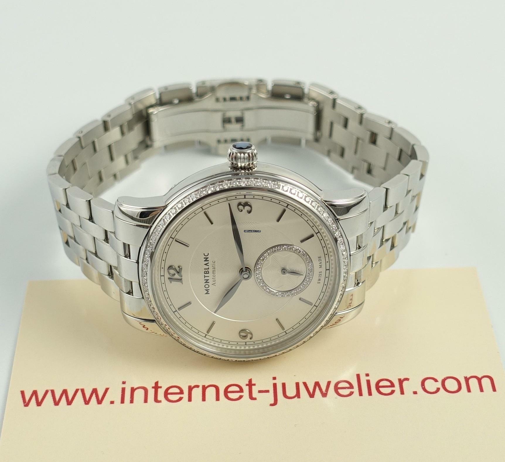 Thumbnail von Montblanc Star Legacy Small Second Diamonds Full Set