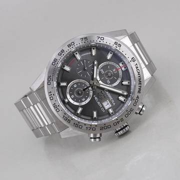  TAG Heuer Carrera Calibre HEUER 01 Chronograph Calibre HEUER 01 Titan Ø 43 mm Full Set 