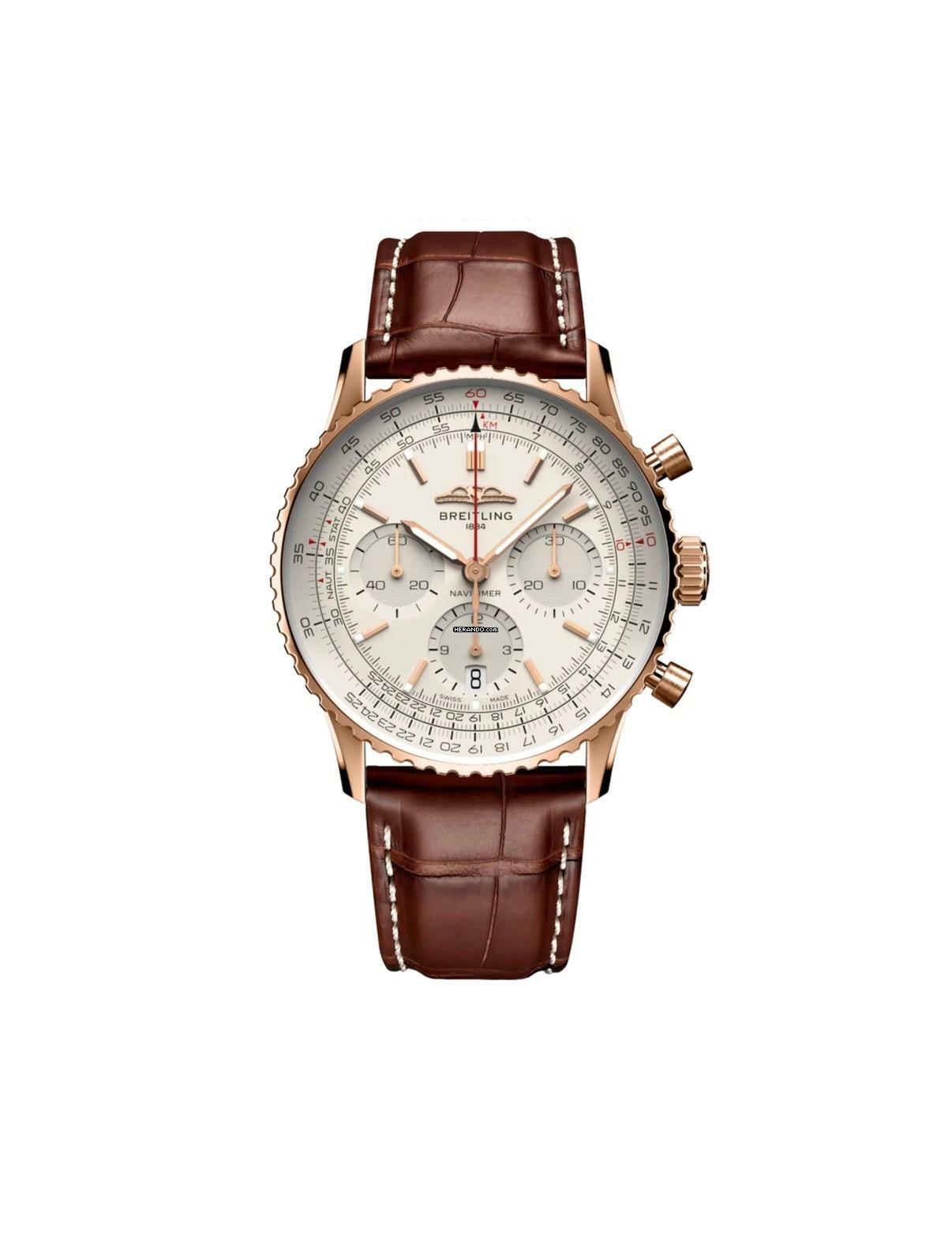  Breitling Navitimer 1 B01 Chronograph 41 RB0139211G1P1 - New - Fullset - 2025 