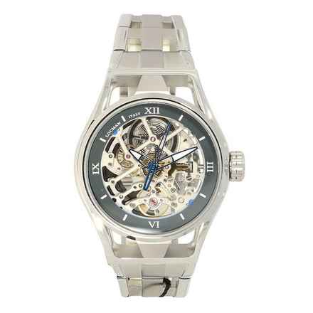 Locman Montecristo Italy Montecristo Skeleton Herrenuhr Automatik Titan / Stahl 0538A20S-00ANSKB0 