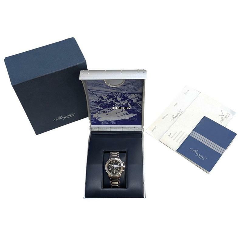 Thumbnail von Breguet Type XX - XXI - XXII Herrenarmbanduhr 3820 Type XX Transatlantique Automatik aus Stahl Fullset