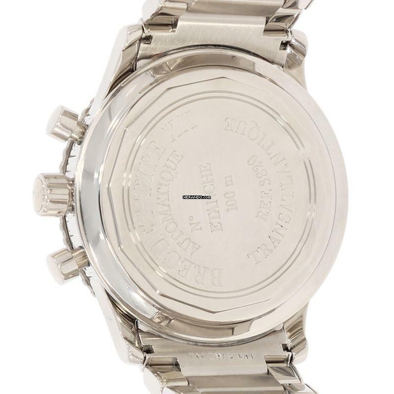 Thumbnail von Breguet Type XX - XXI - XXII Herrenarmbanduhr 3820 Type XX Transatlantique Automatik aus Stahl Fullset