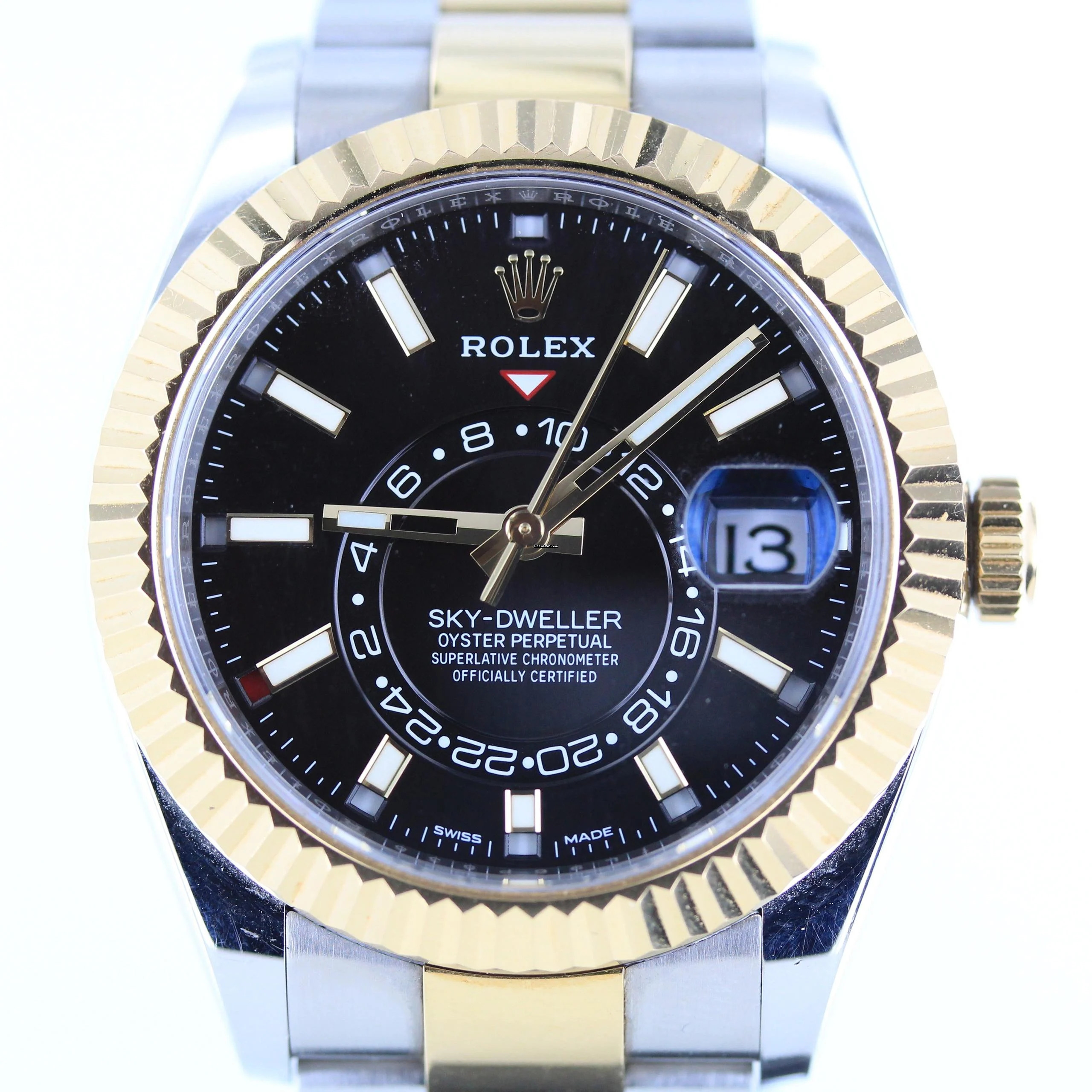  Rolex Sky-Dweller 42MM//REF. 326933//STEEL/GOLD//OYSTER//ca. 2018 # 744 