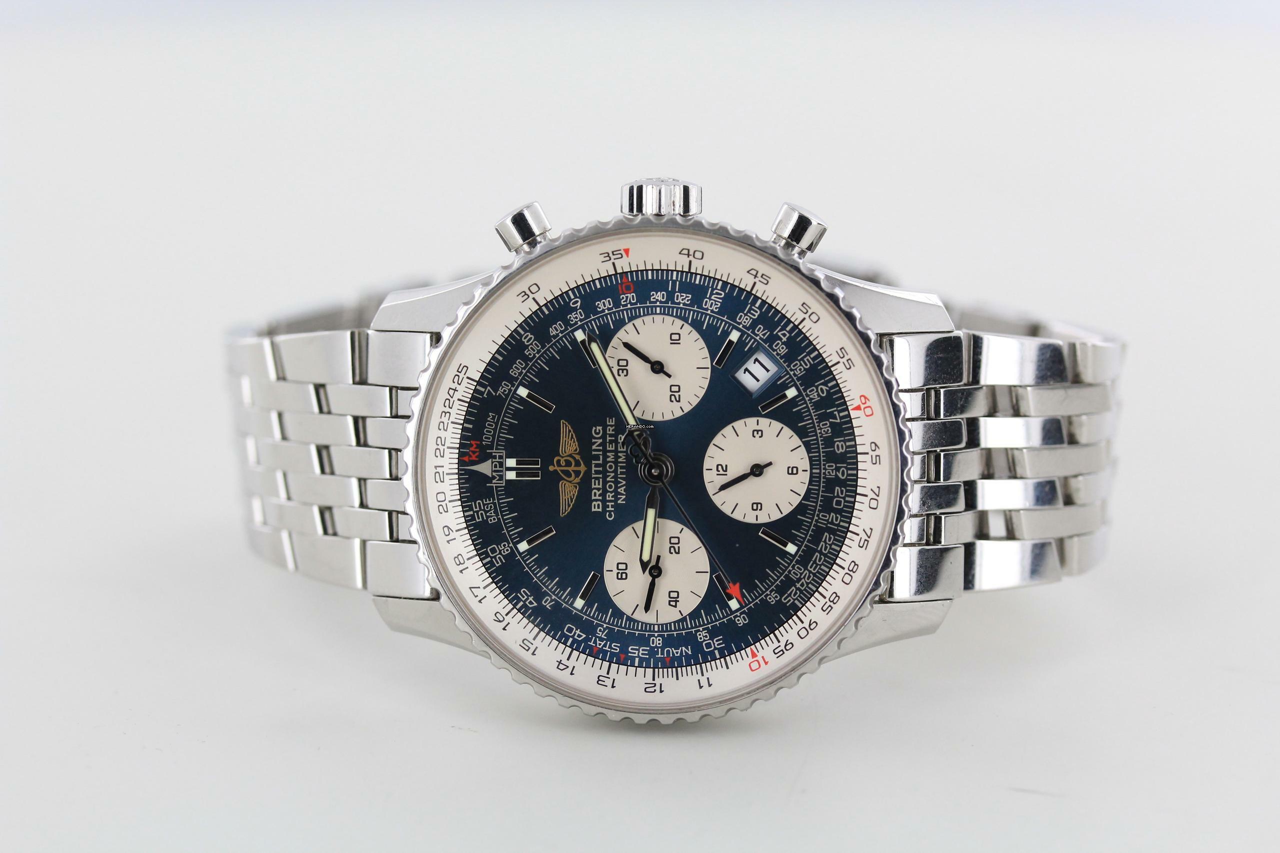 Thumbnail von Breitling Navitimer 41MM//REF. A23322//BLUE DIAL #