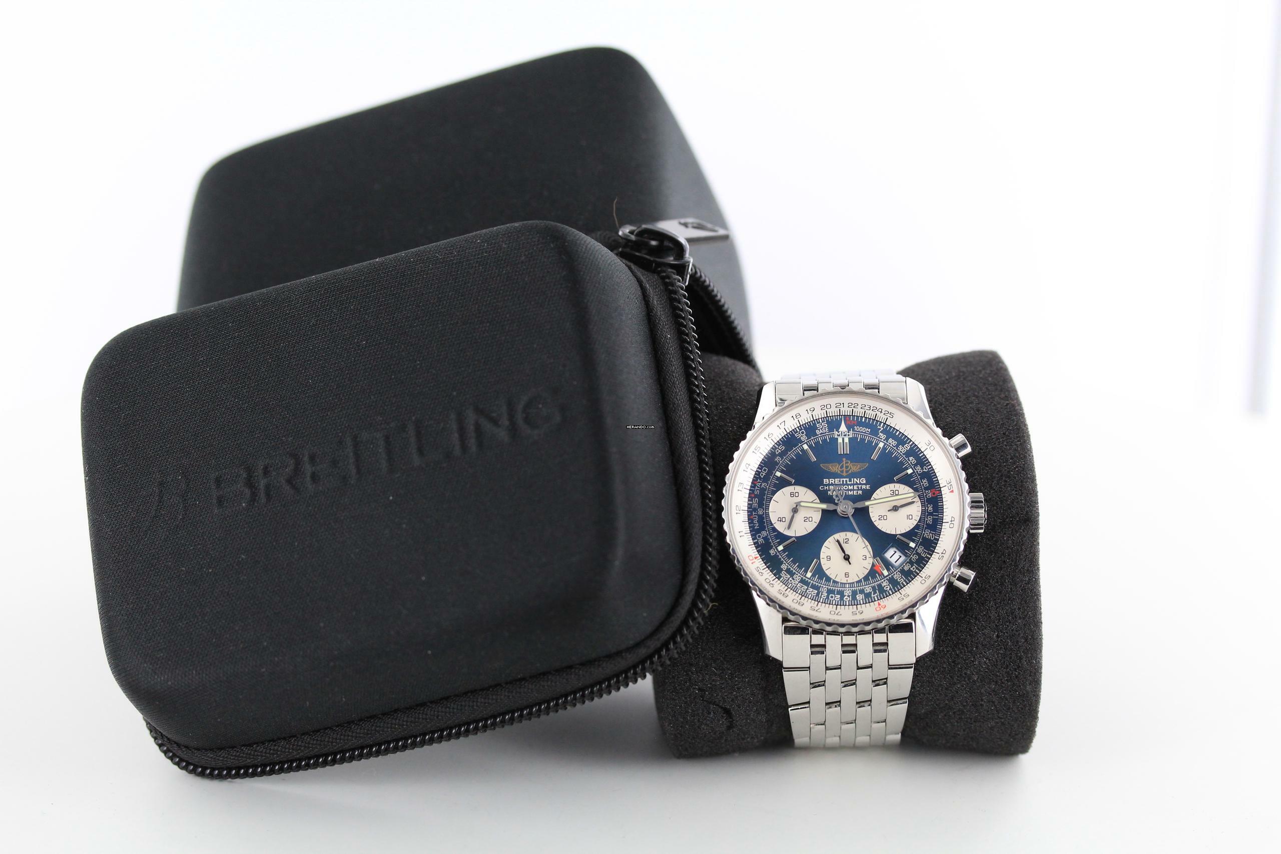Thumbnail von Breitling Navitimer 41MM//REF. A23322//BLUE DIAL #