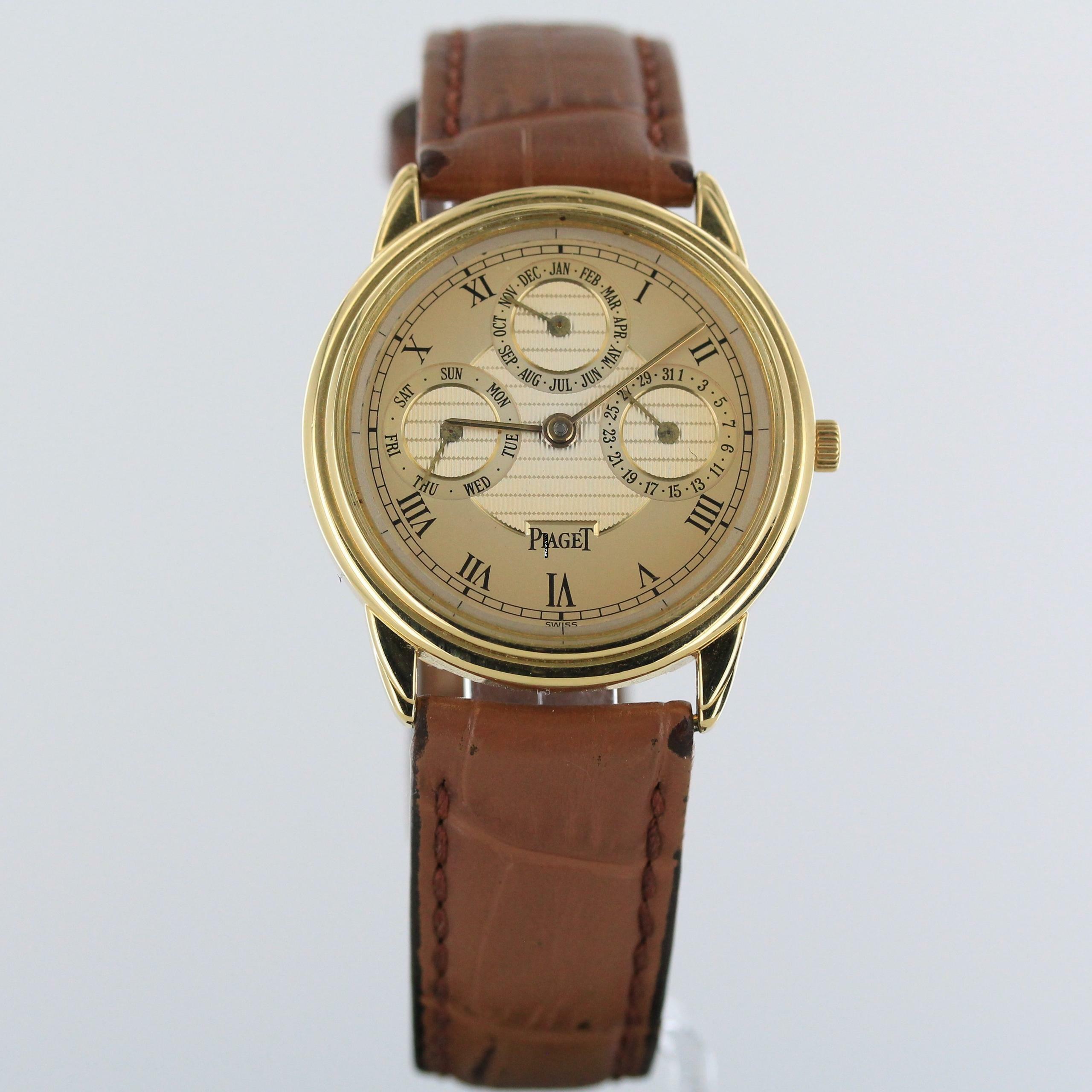 Thumbnail von Piaget TRIPLE DATE GOLD 750//18 KARAT # KS