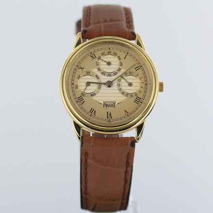  Piaget TRIPLE DATE GOLD 750//18 KARAT # KS 