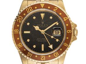 Thumbnail von Rolex GMT-Master Nipple Dial Ref.16758 1981 Box&Beschreibung original unpoliert Vintage