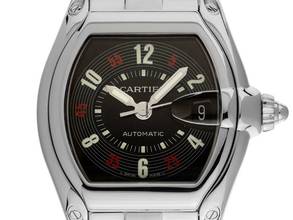 Thumbnail von Cartier Roadster GM großes Modell Ref.2510 2002 Full Set sehr gut Vintage