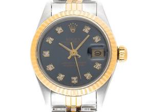 Thumbnail von Rolex Lady-Datejust Ref.69173 1993 Full Set sehr gut Vintage