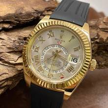 Thumbnail von Rolex Sky-Dweller Sky Dweller - Gelbgold - FULLSET 2016 LC100 - Ref. 326138 FULL SET 2016 - Ref. 326138 - RubberB