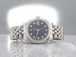 Thumbnail von Rolex Datejust 31 31mm 178274 2010 Stahl Weissgold 750 Diamanten Automatik Stainless Steel 18kt White Gold Jubilé-band Chronometer Oyster Blue Dial