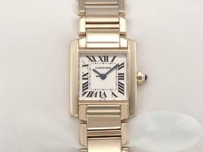 Thumbnail von Cartier Tank Française Gelbgold 750 Damen Damenuhr Gold