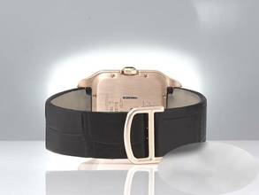 Thumbnail von Cartier Santos Dumont Kleines Modell Rosegold 750 W2009251 18kt Rose Gold