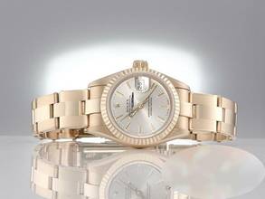 Thumbnail von Rolex Lady-Datejust 26mm Gelbgold 750 Automatik Gold Damen Damenuhr