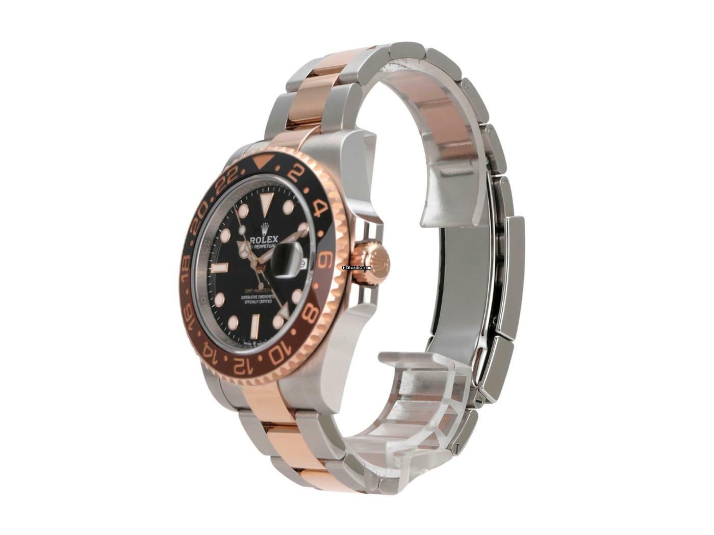 Thumbnail von Rolex GMT-Master II Edelstahl / 18 kt Everose-Gold Ref. 126711CHNR