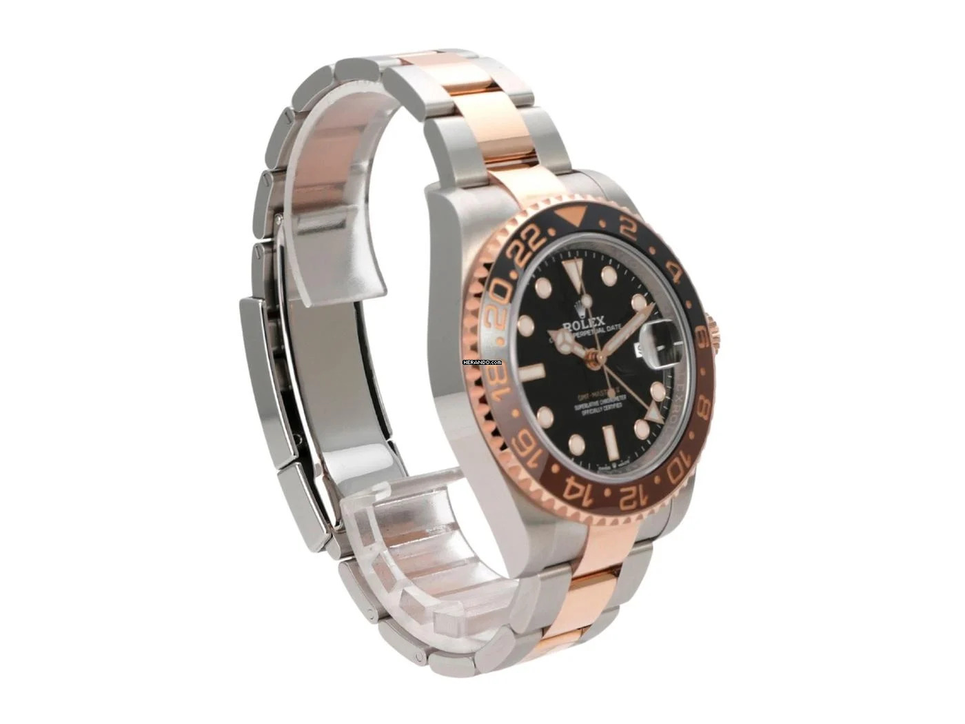 Thumbnail von Rolex GMT-Master II Edelstahl / 18 kt Everose-Gold Ref. 126711CHNR