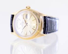 Thumbnail von Rolex Day-Date 36 18K Gelbgold 1803 Champagner Dial Dresswatch Klassiker 1963 top
