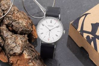 Thumbnail von NOMOS Tangente 2 Date Stahl Handaufzug Herrenuhr Ref. 135 Box & Papiere 2025