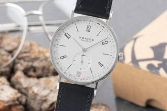 Thumbnail von NOMOS Tangente 2 Date Stahl Handaufzug Herrenuhr Ref. 135 Box & Papiere 2025